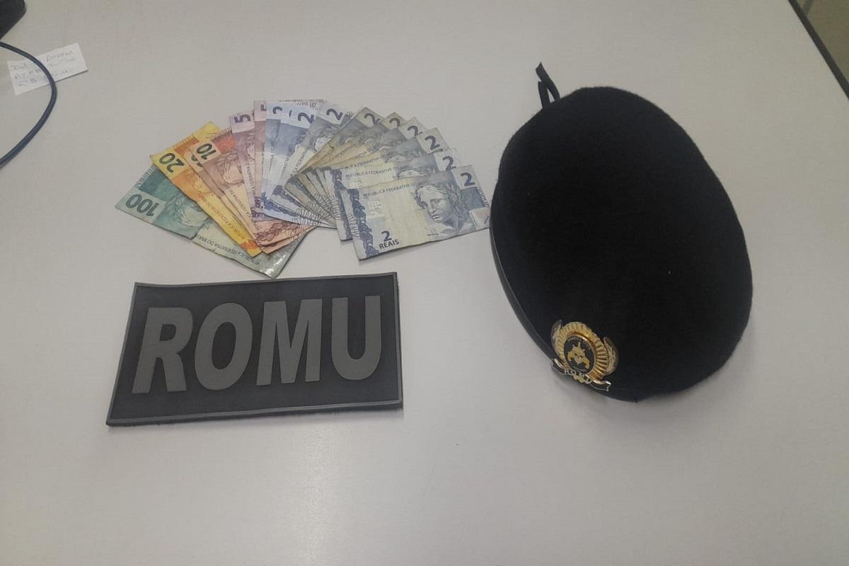 GCM prende suspeito em flagrante por roubo em farmácia no Centro de Araras