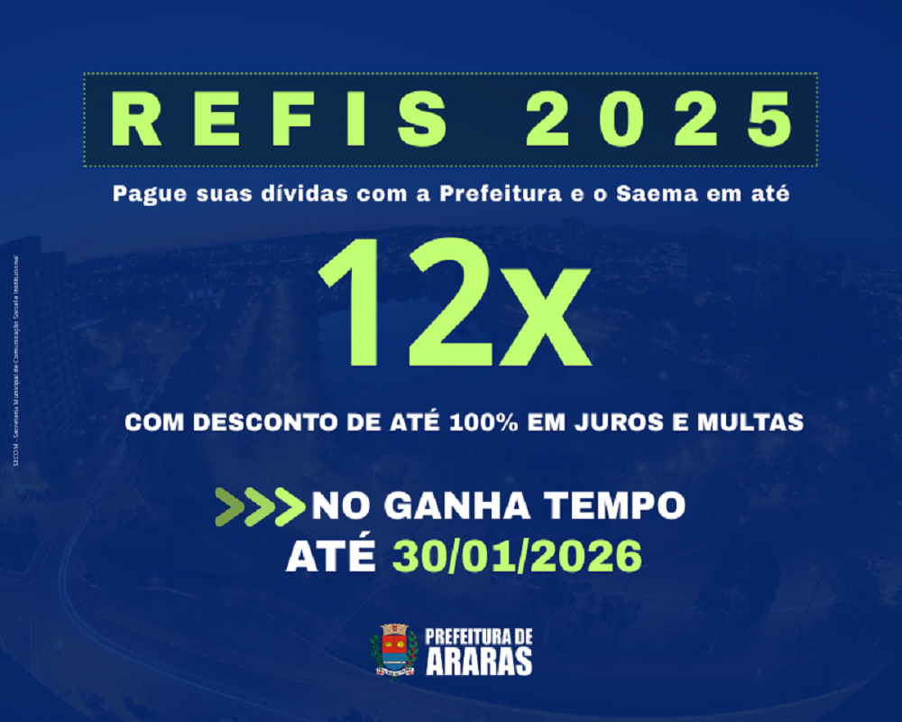Prazo para adesão do Refis 2025 termina na sexta-feira (30)